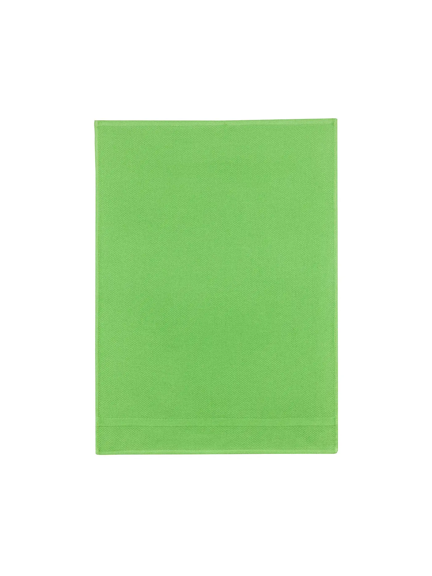 KRACHT | Geschirrtuch 50x70cm Piquet / Frottier Grau | grün